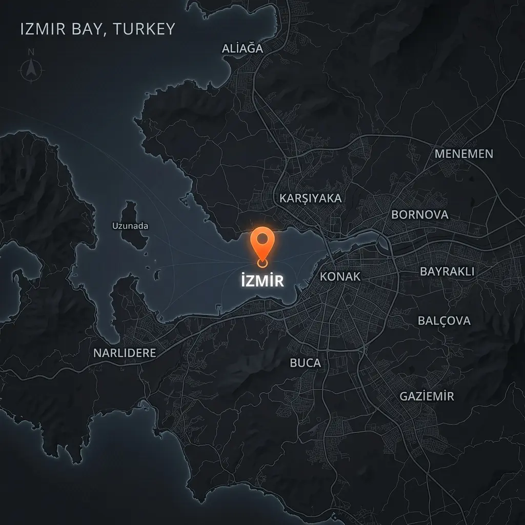 İzmir hizmet bölgeleri haritası